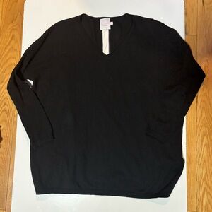 Whisper by Brodie black sweater‎ sz S